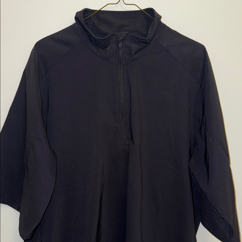 Zero Restriction Tour Series Men’s Black Quarter Zip Mirasol Pullover Size M